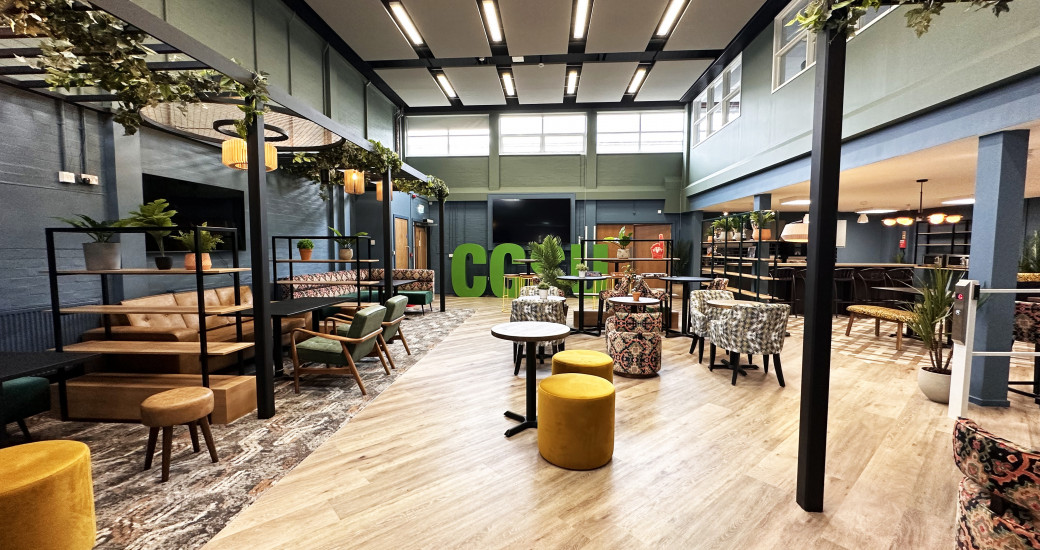 Picture of the main space in Mary Seacole